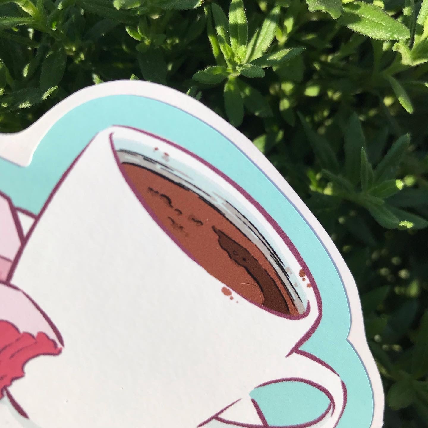 Coffee & Lukums - STICKER