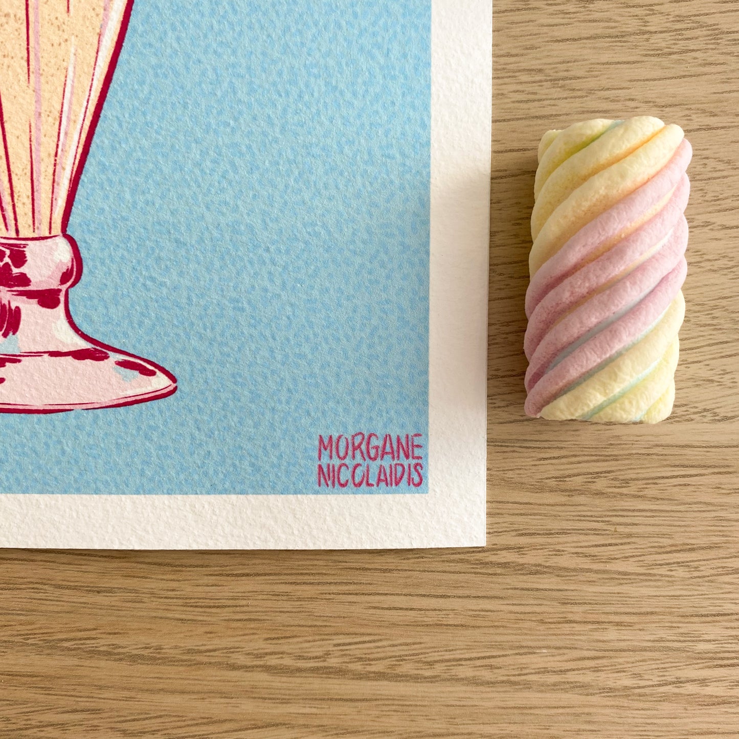 The Milkshake – Mini print