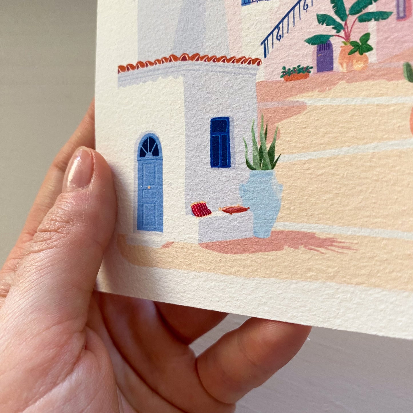 Evening Nap, Traditional Village - ART PRINT