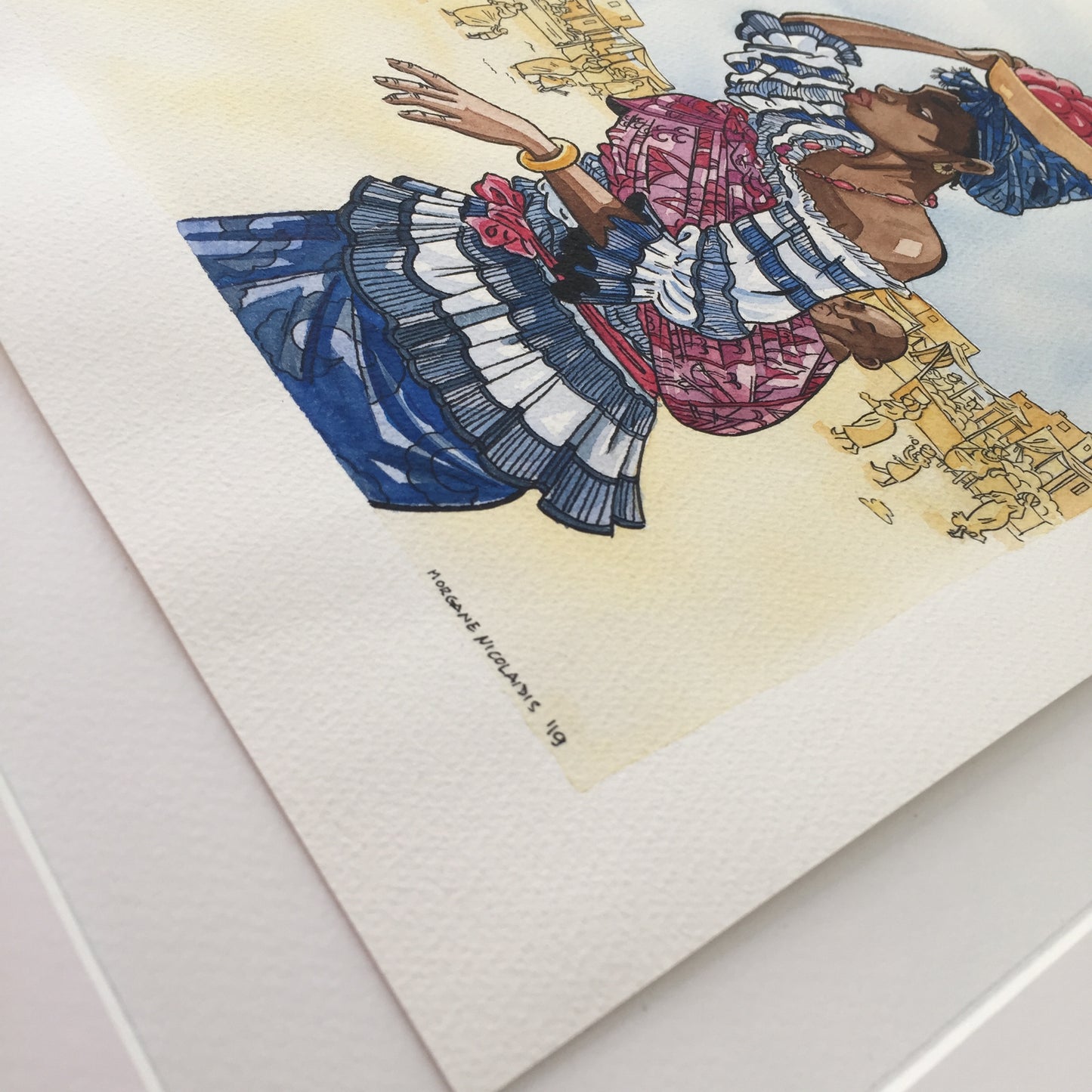 the Dogon Mama - Art Print
