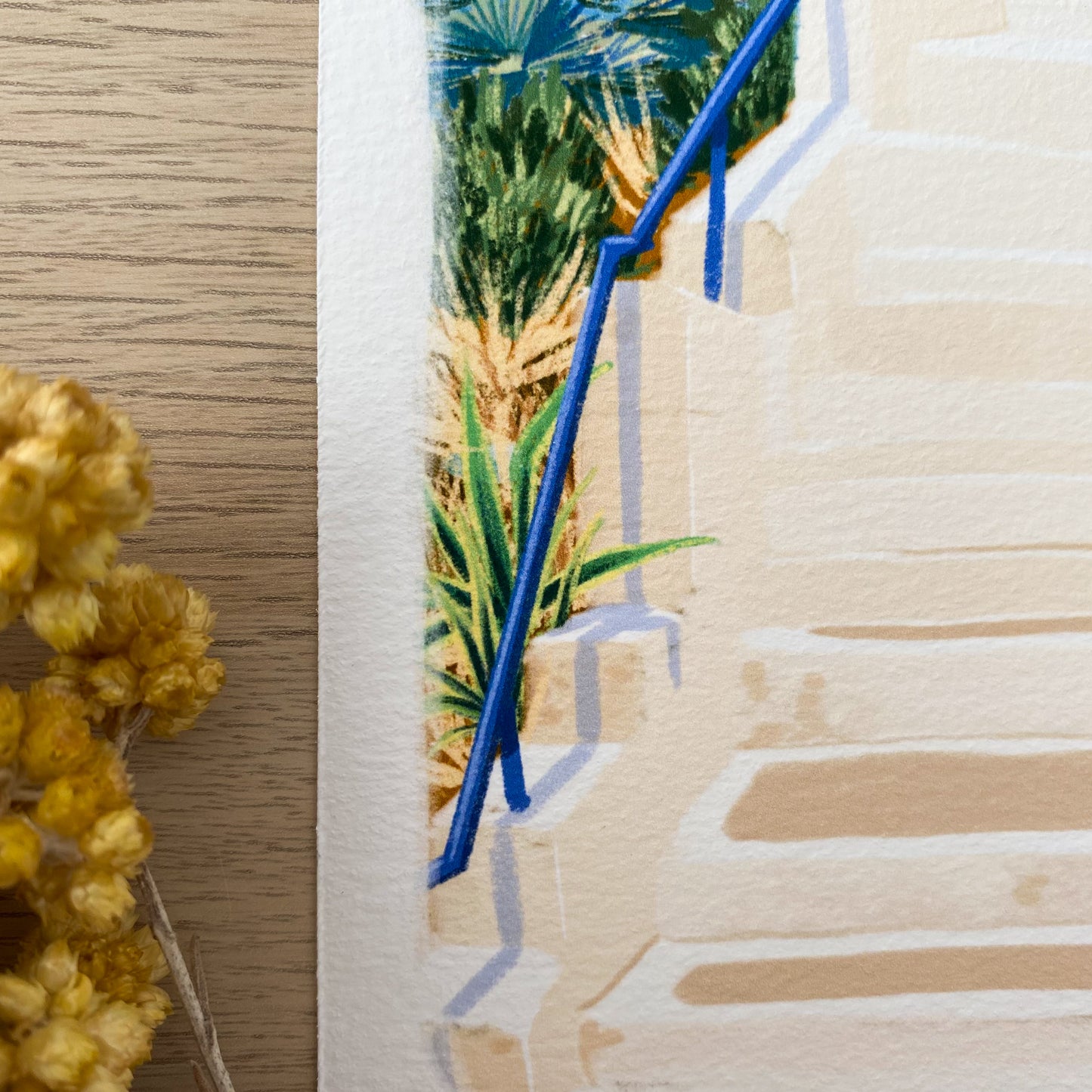 The Summer stairs – Mini print