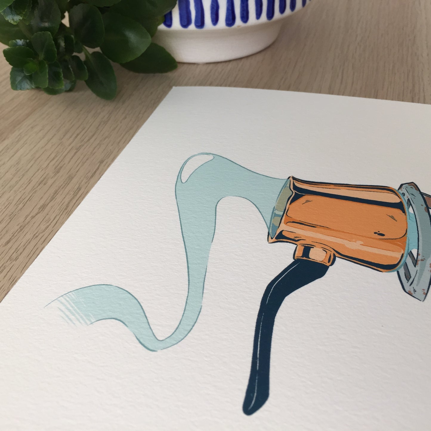 The Briki & the Gkazaki- ART PRINT