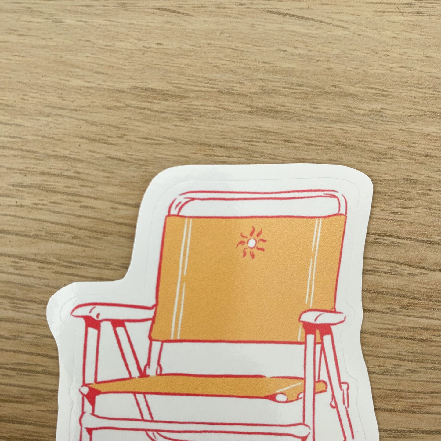 The Beach Chair - STICKER