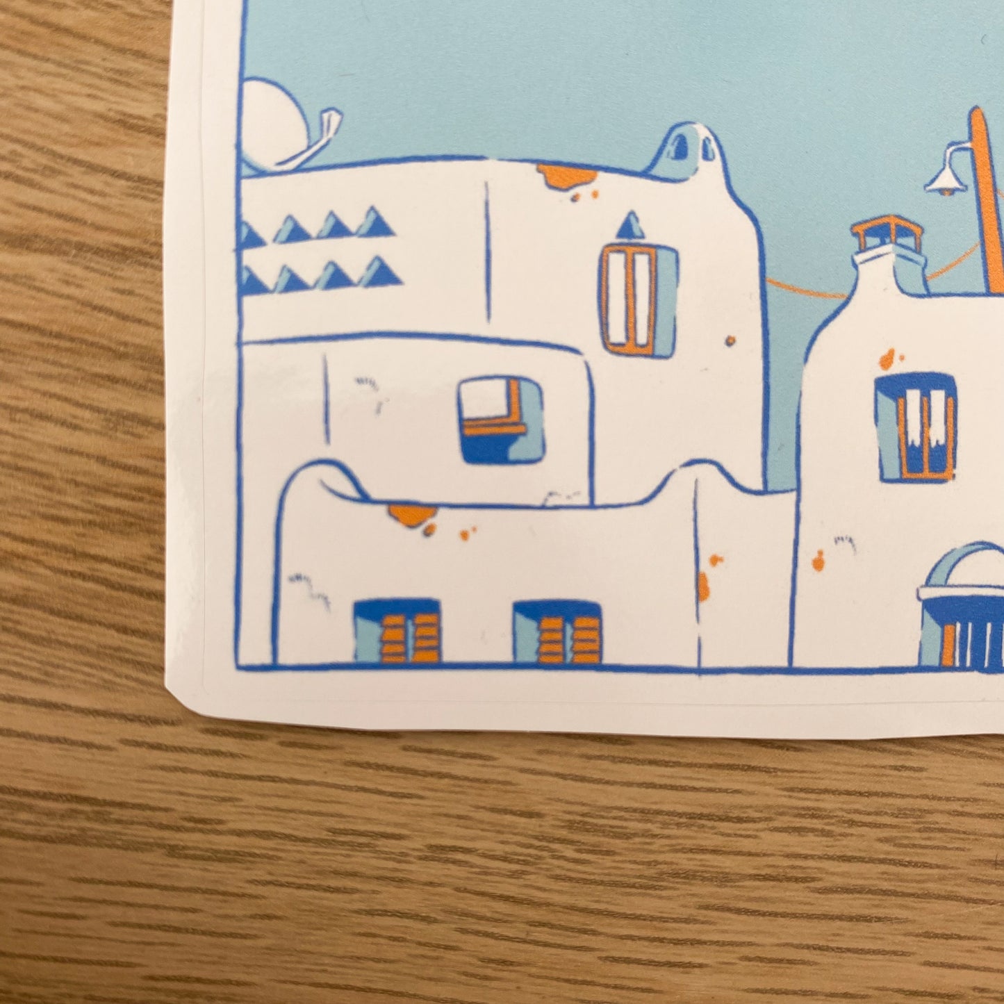 The Blue Village - STICKER