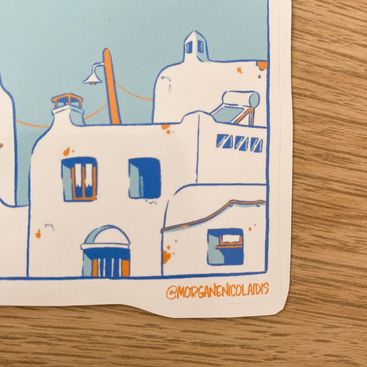 The Blue Village - STICKER