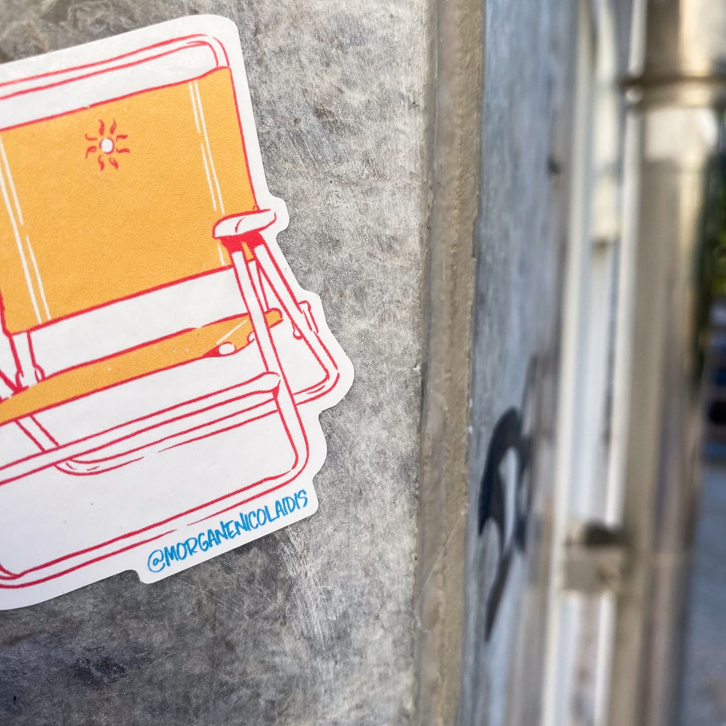 The Beach Chair - STICKER