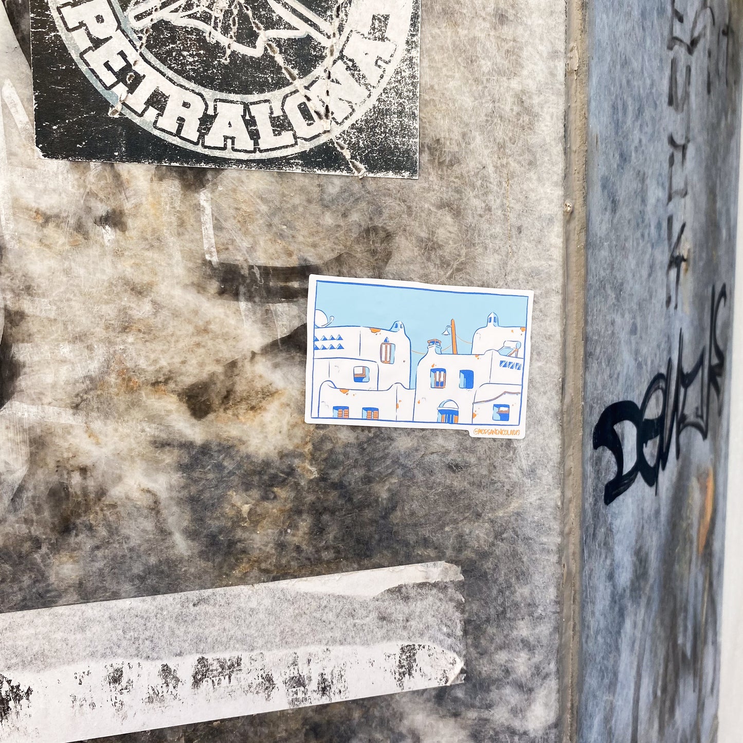 The Blue Village - STICKER