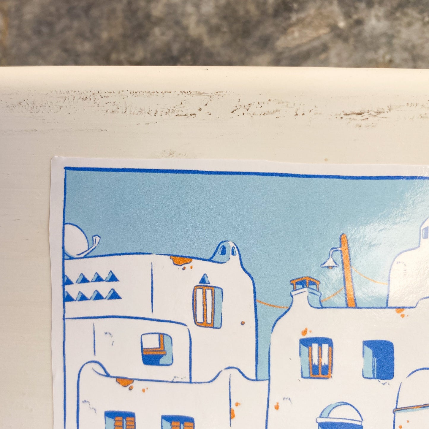 The Blue Village - STICKER