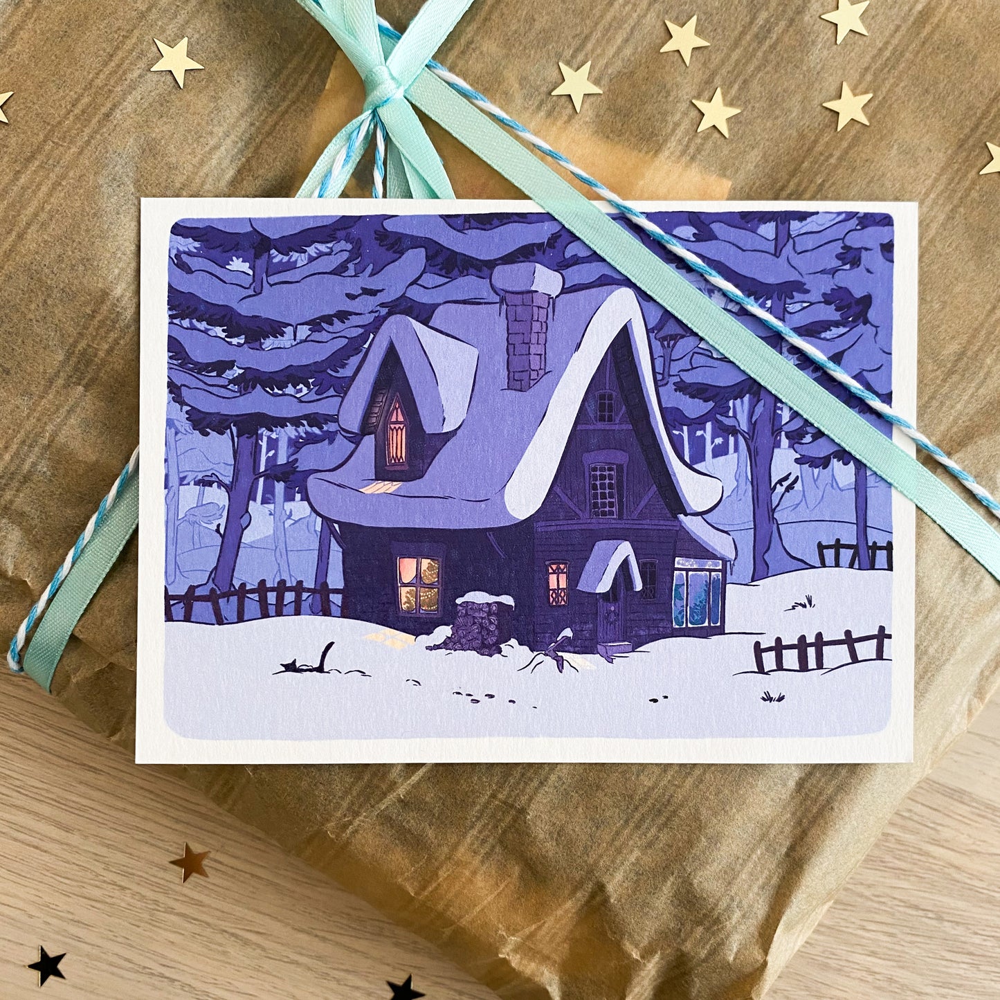 The Magical House - Christmas card