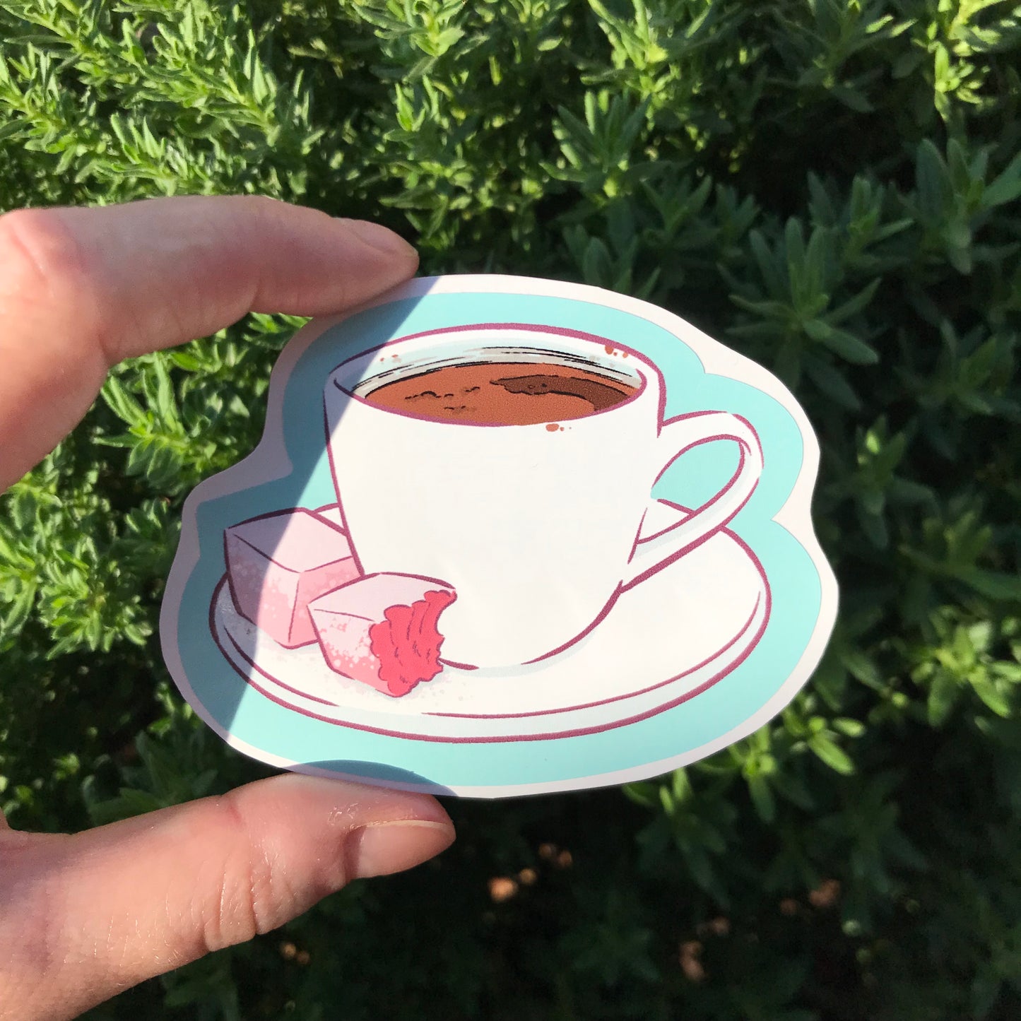 Coffee & Lukums - STICKER