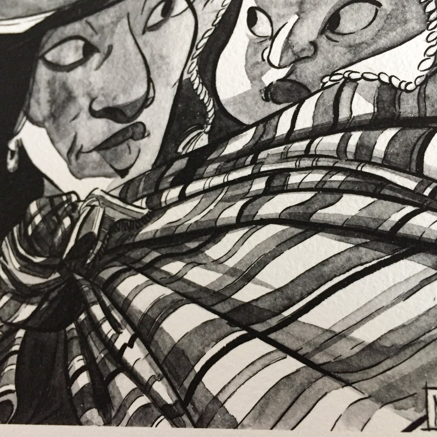 The Peruvian Mama - Art Print