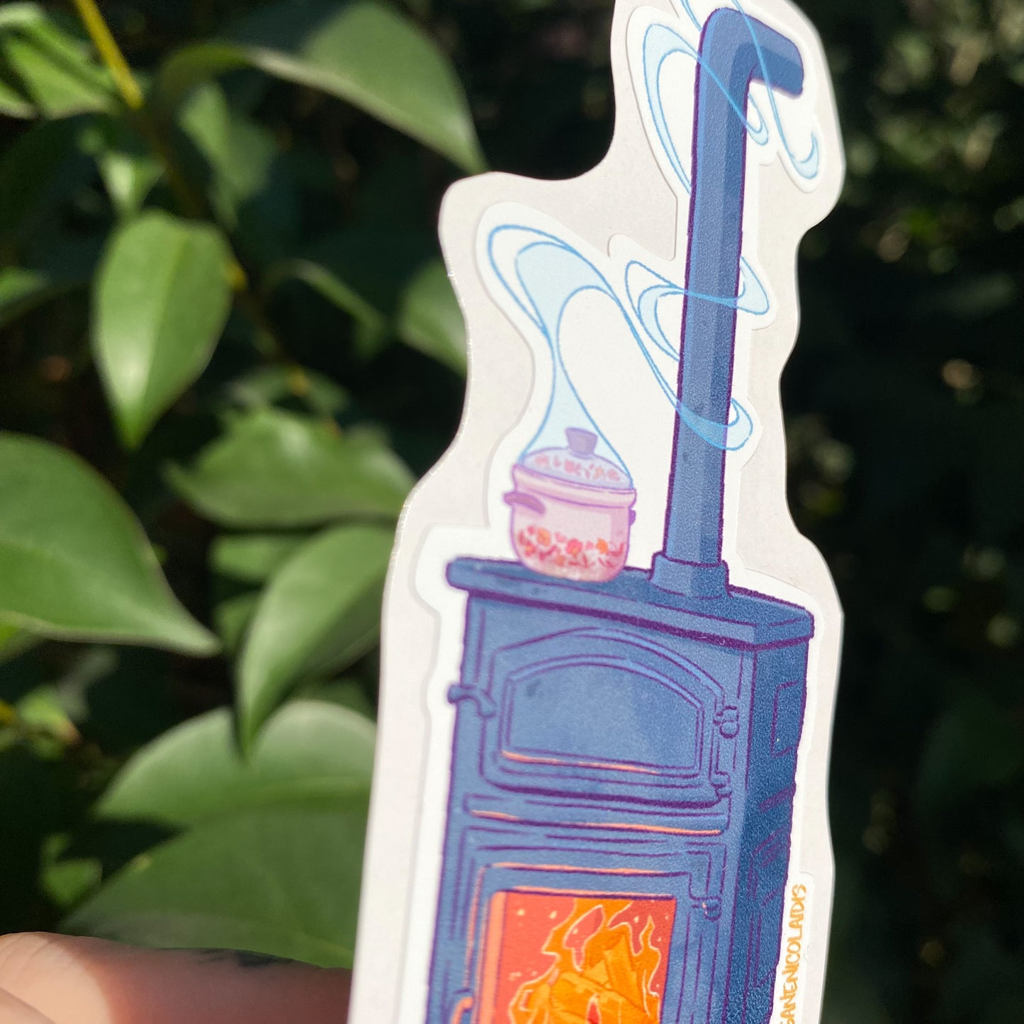 The traditional stove ! - STICKER