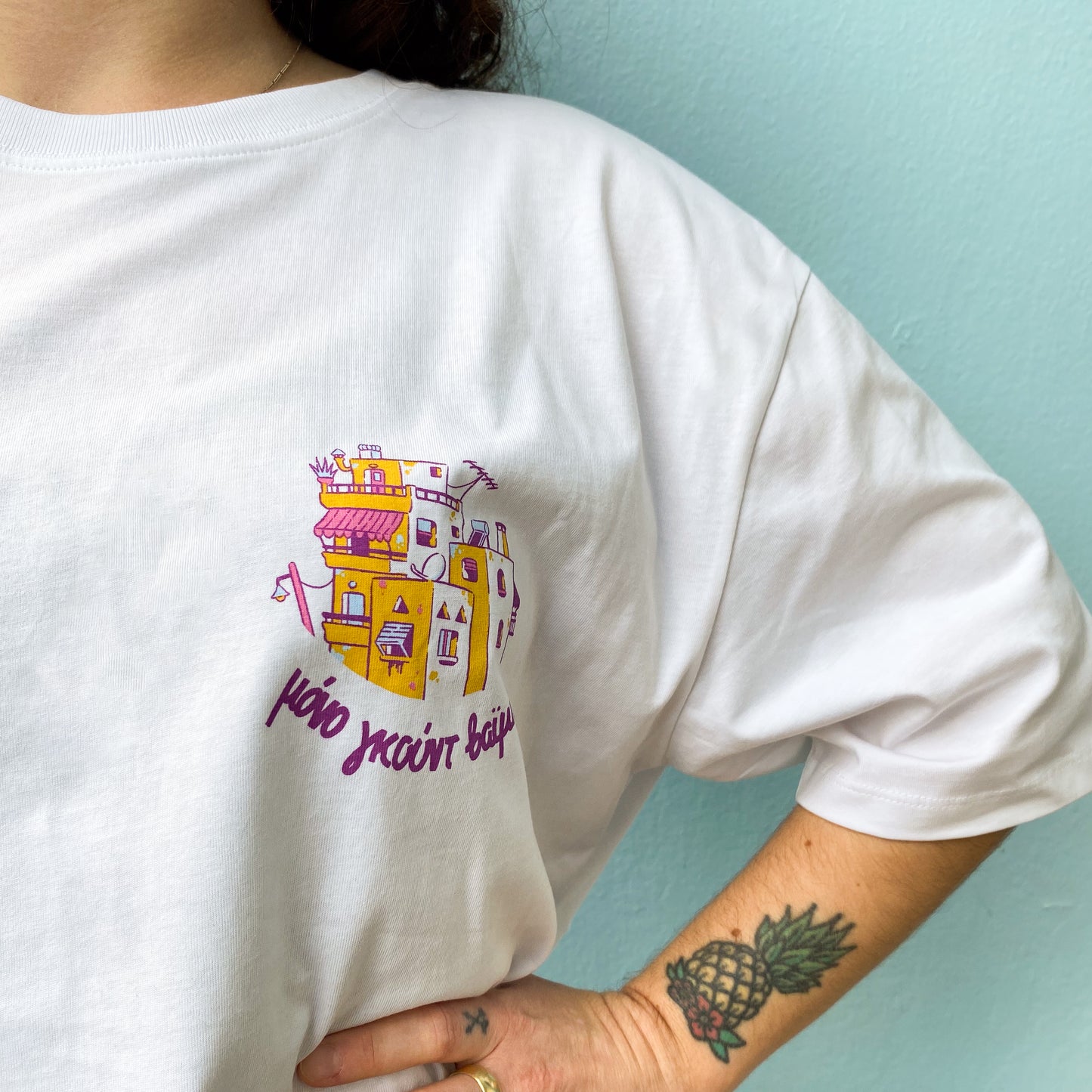 Only good vibes - SILK PRINTED T-SHIRT