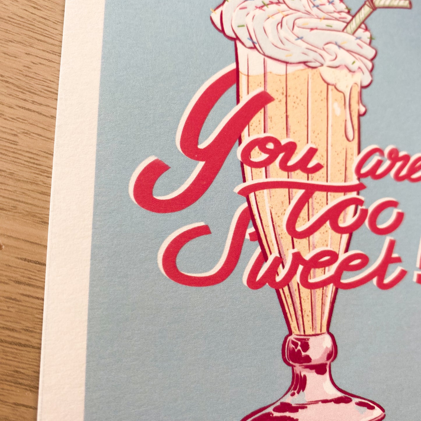You are too sweet ! - love cards (English version)