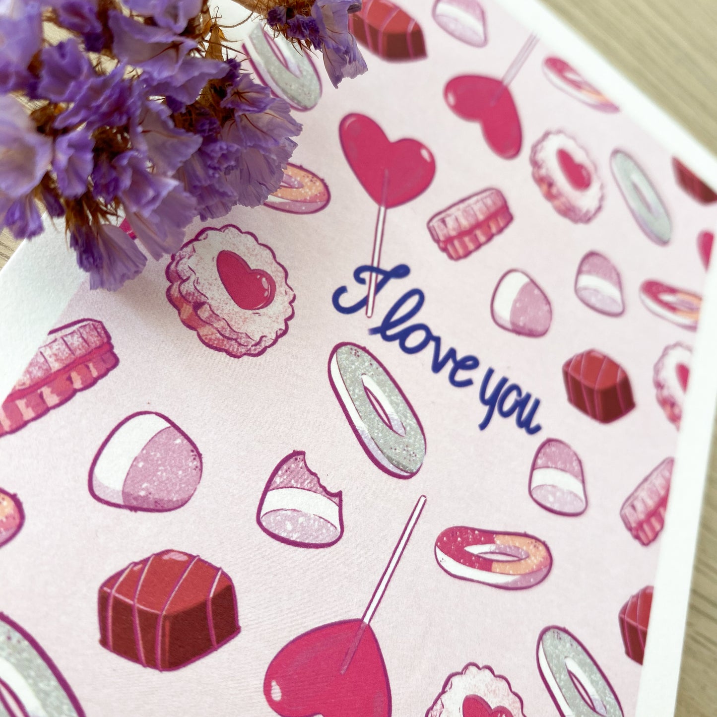 I love you ! - love card (English version)