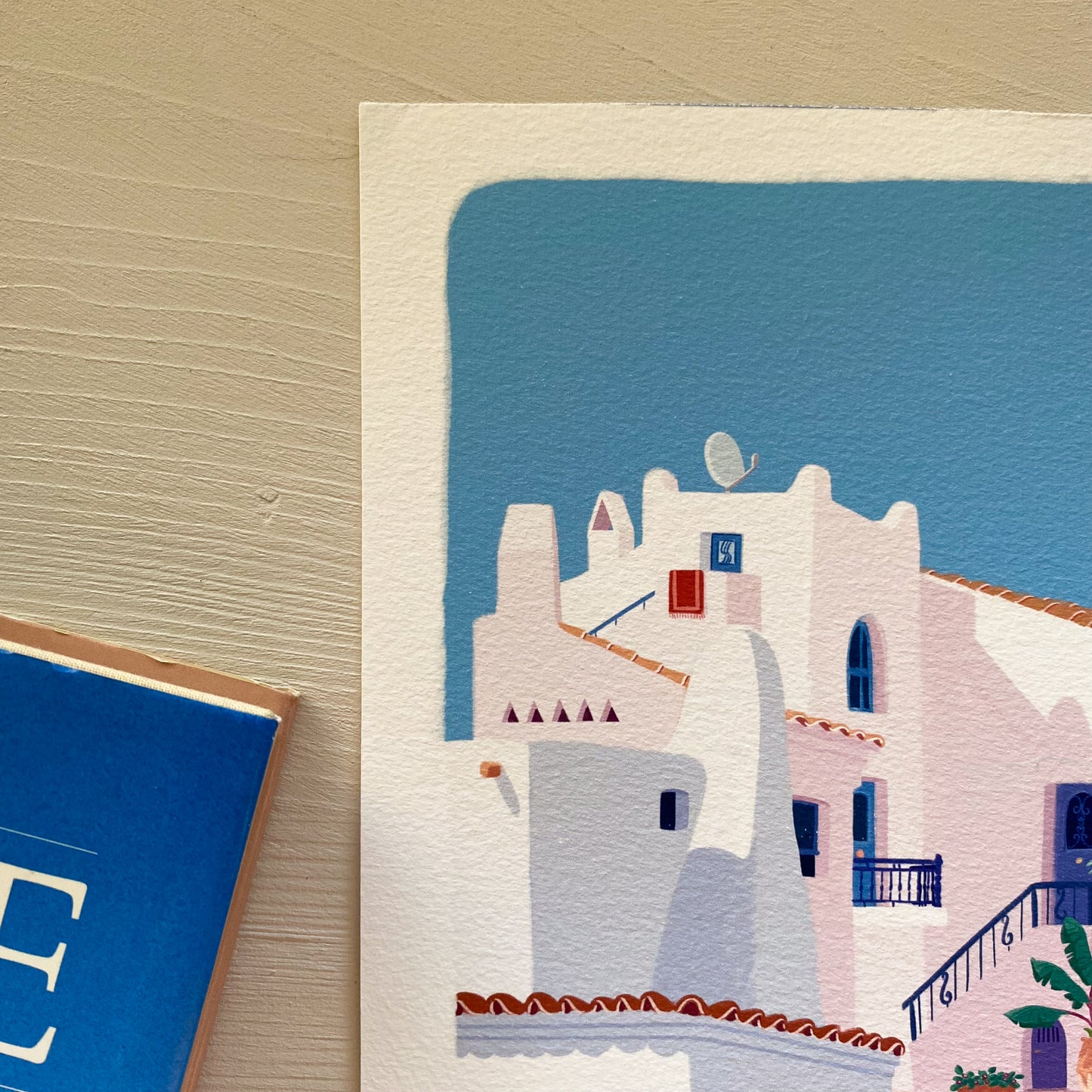 Evening Nap, Traditional Village - ART PRINT