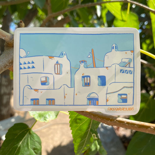 The Blue Village - STICKER