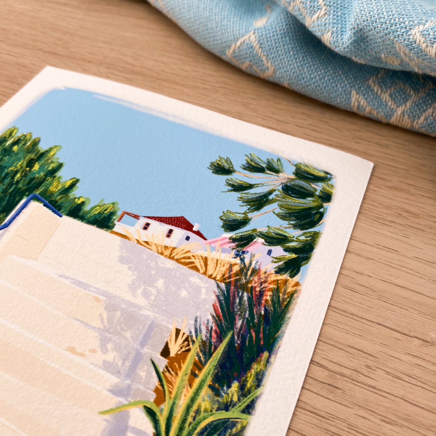 The Summer stairs – Mini print