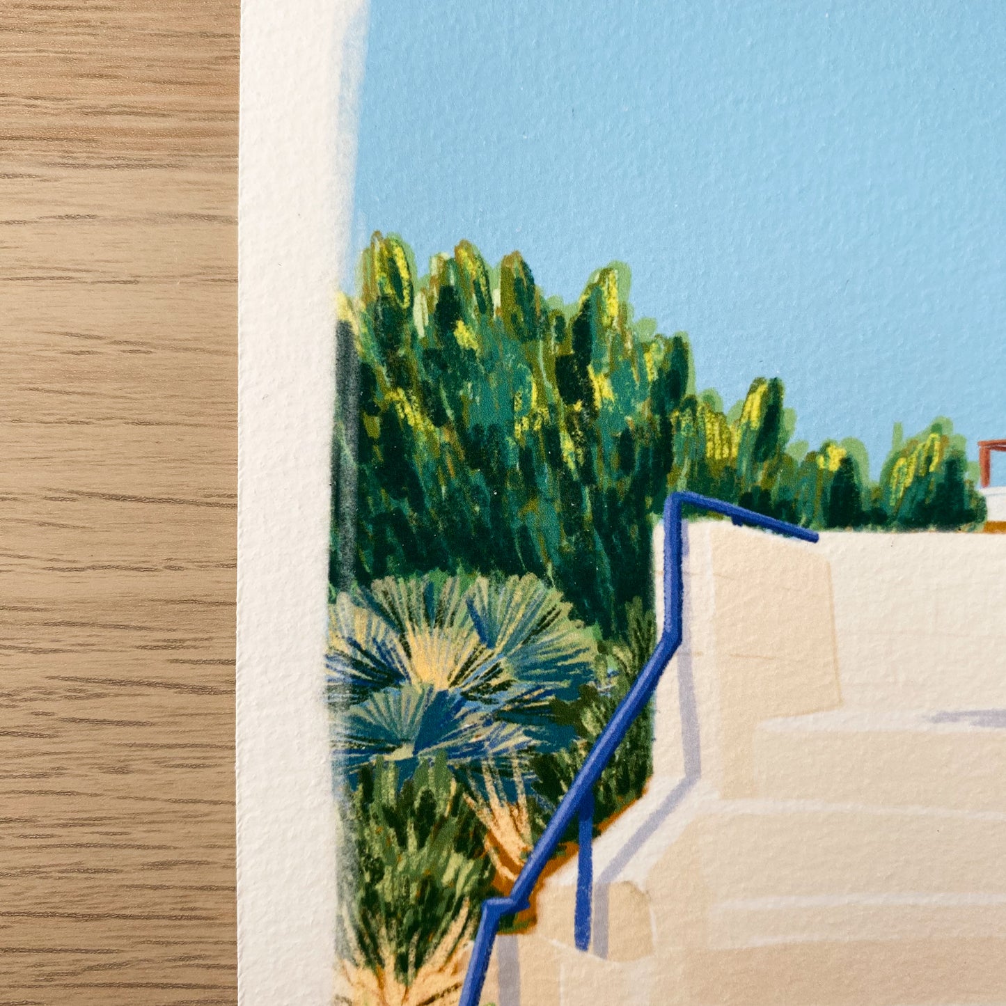 The Summer stairs – Mini print