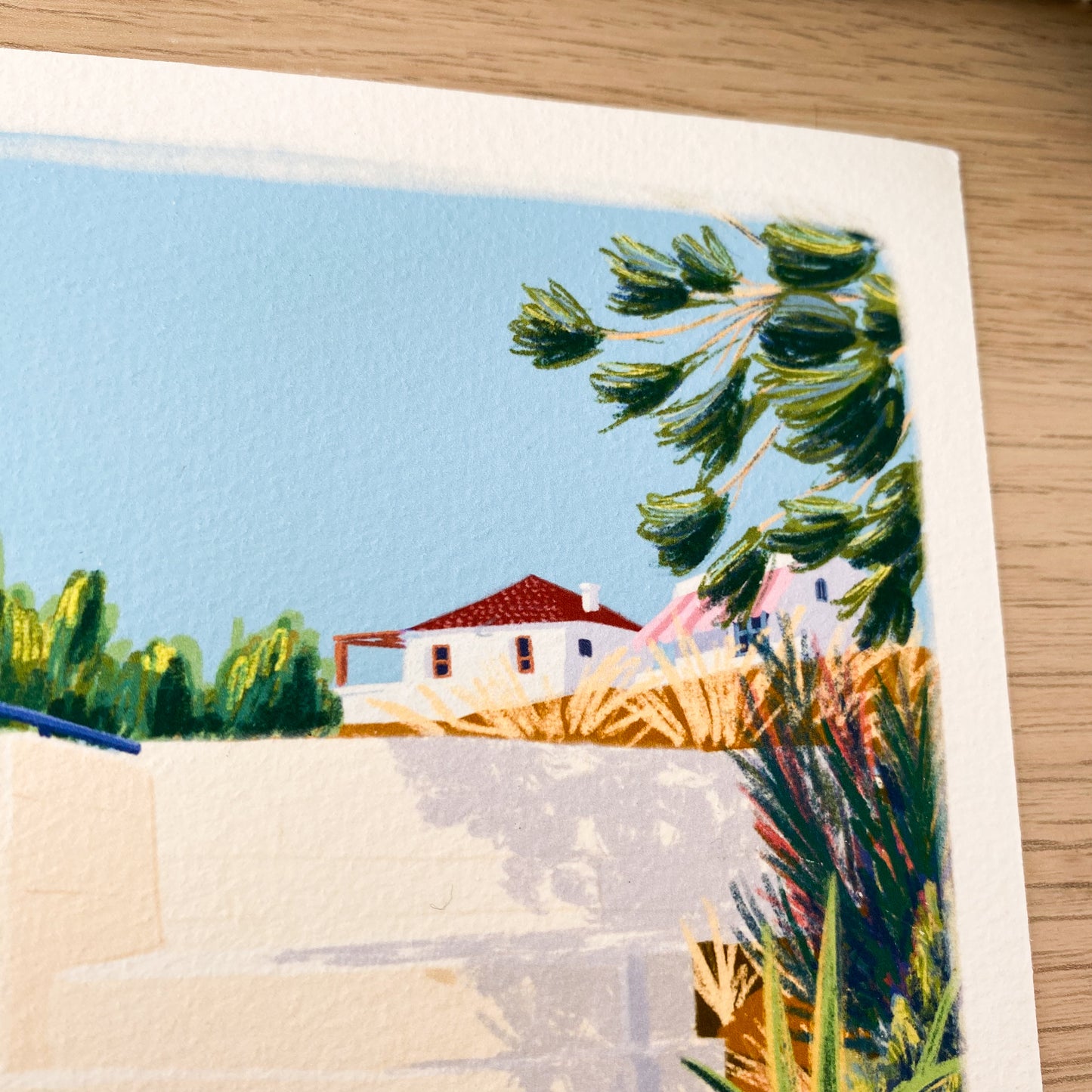 The Summer stairs – Mini print