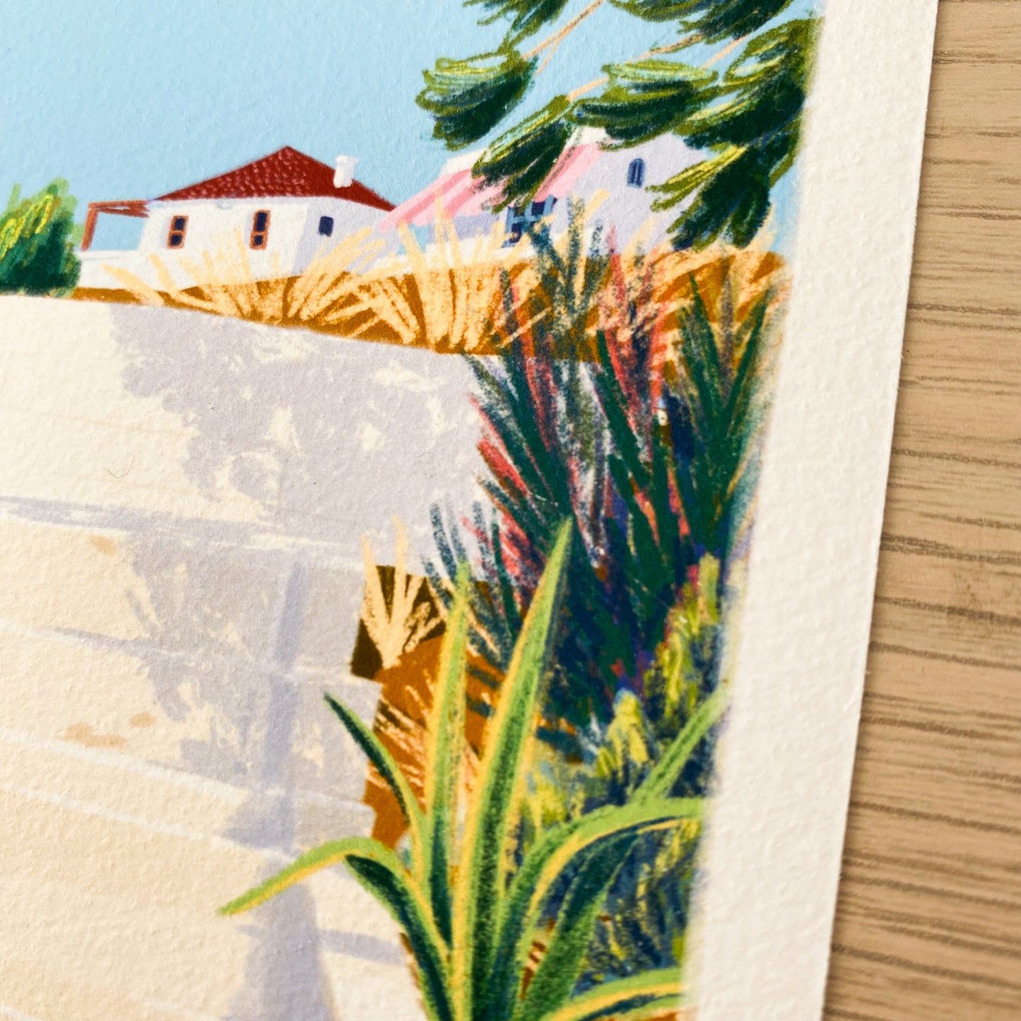 The Summer stairs – Mini print