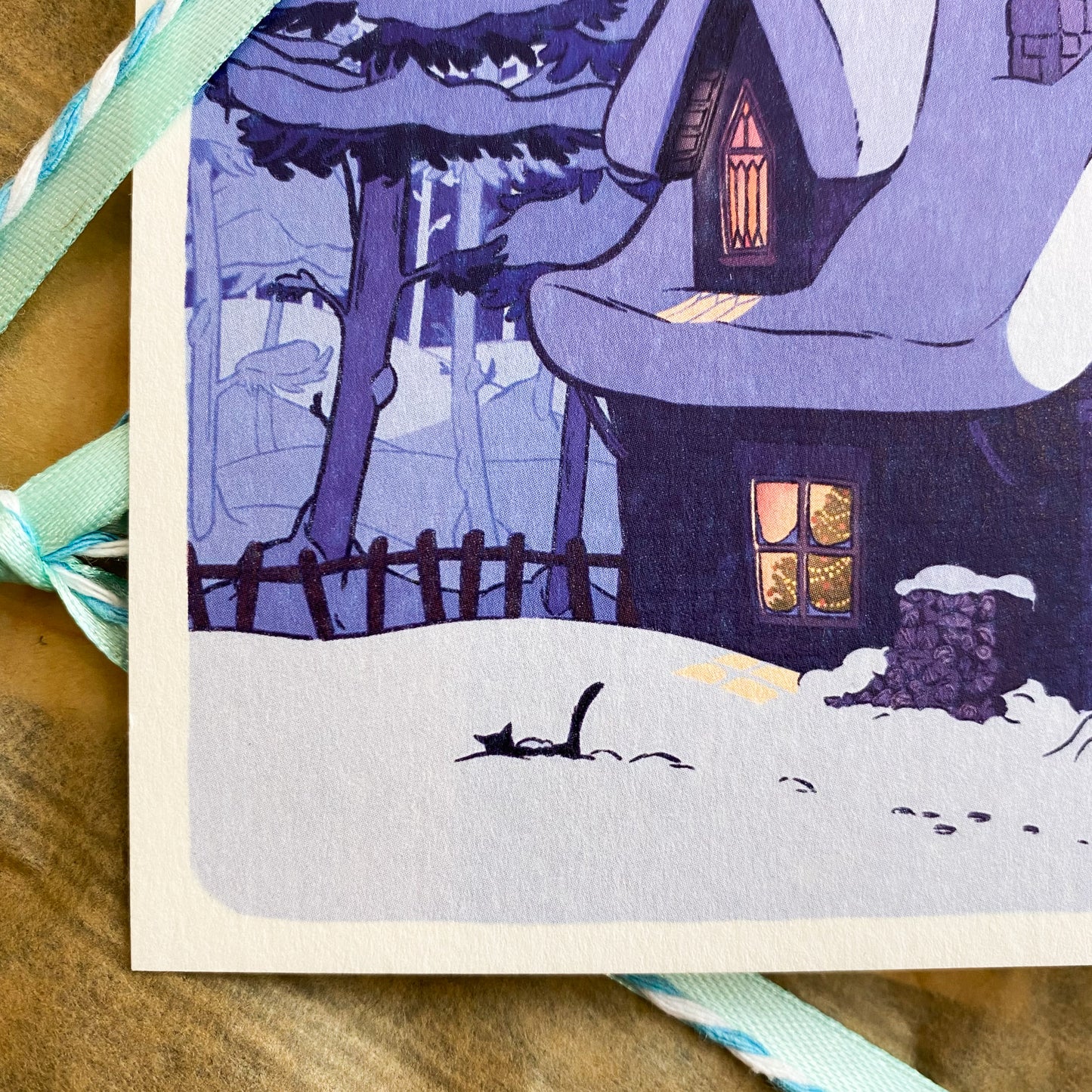 The Magical House - Christmas card