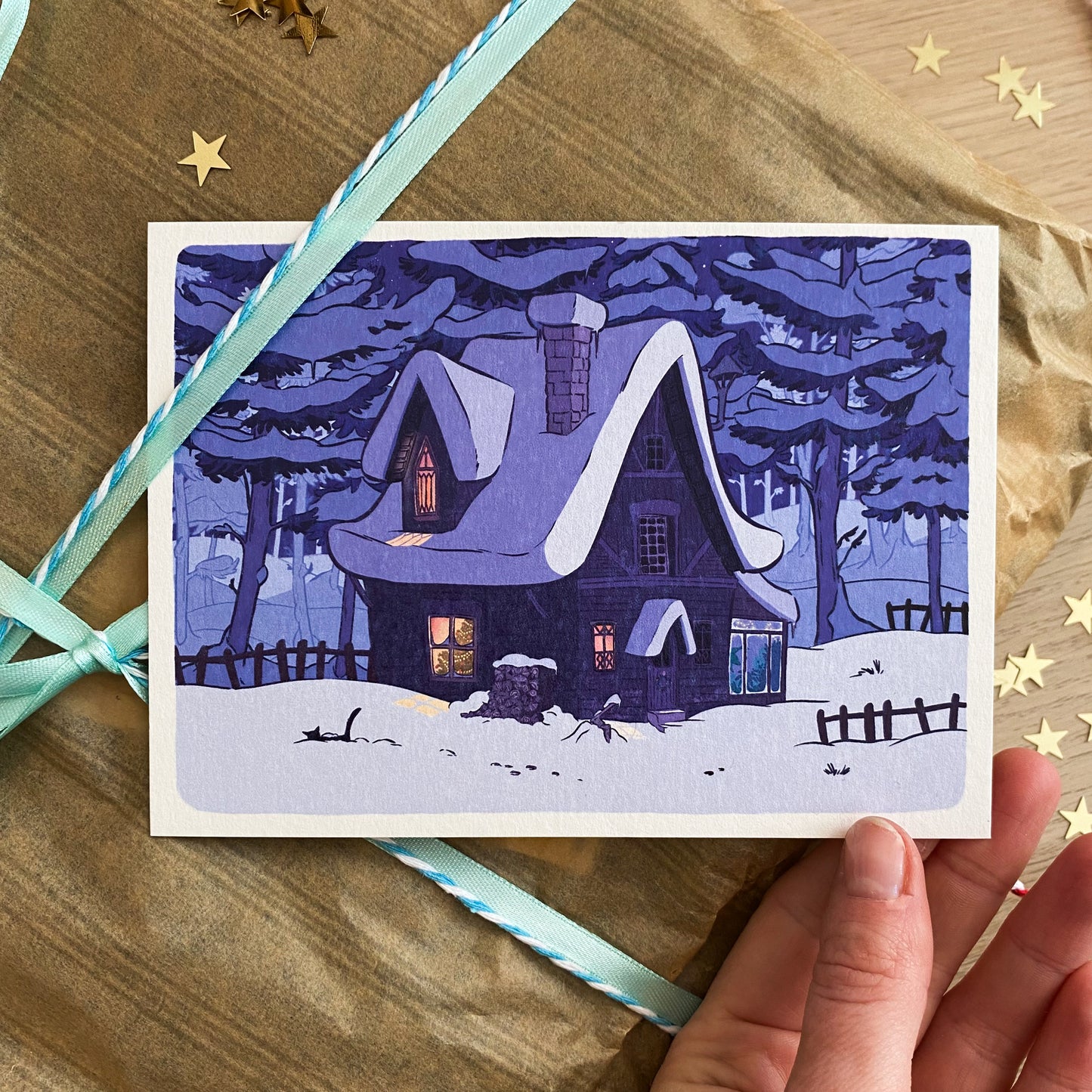 The Magical House - Christmas card