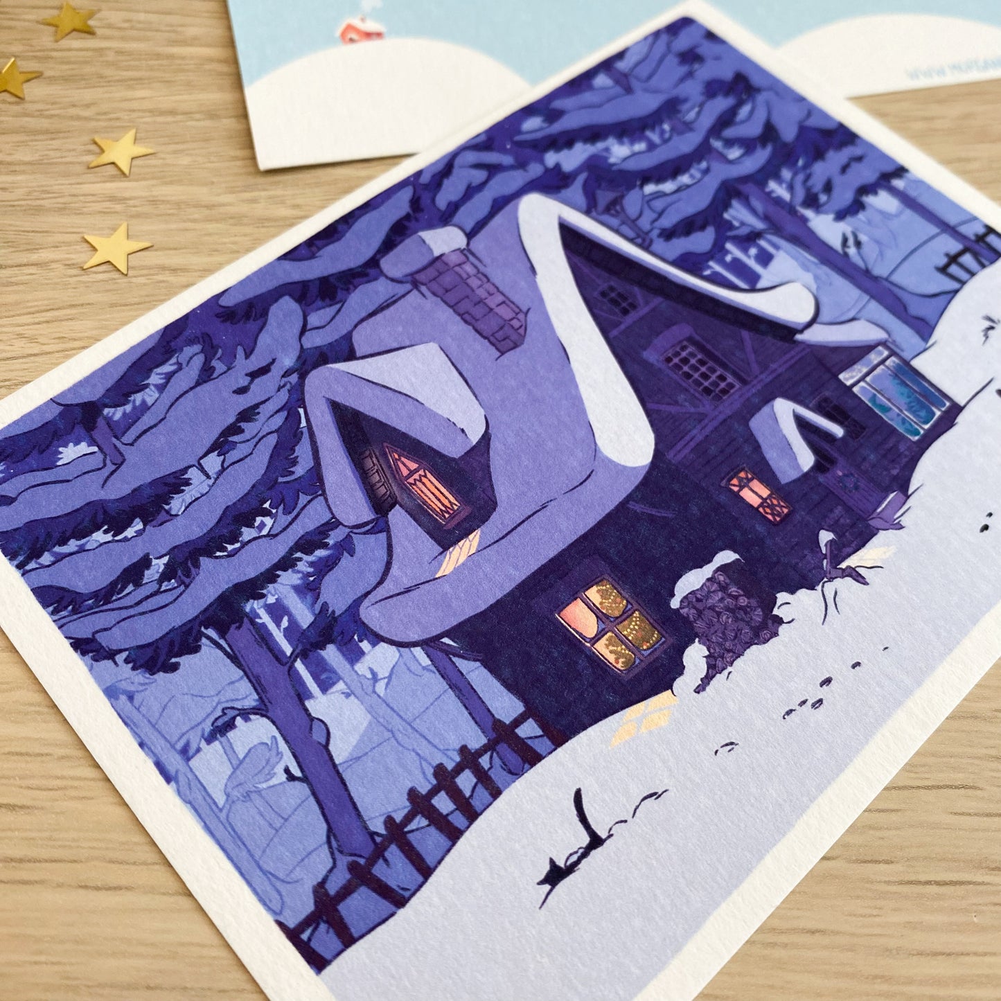 The Magical House - Christmas card