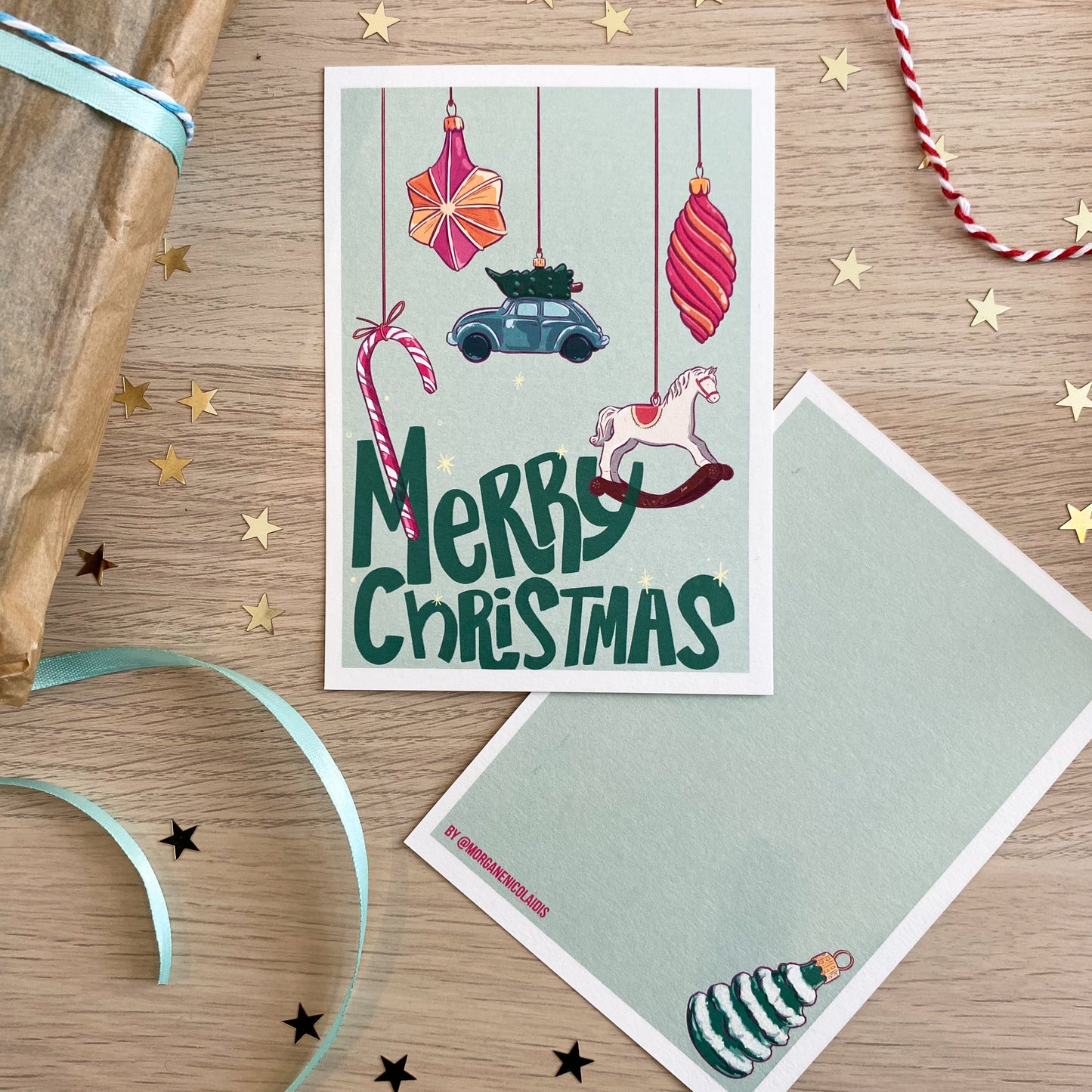 Vintage Christmas  - Christmas card (English Version)