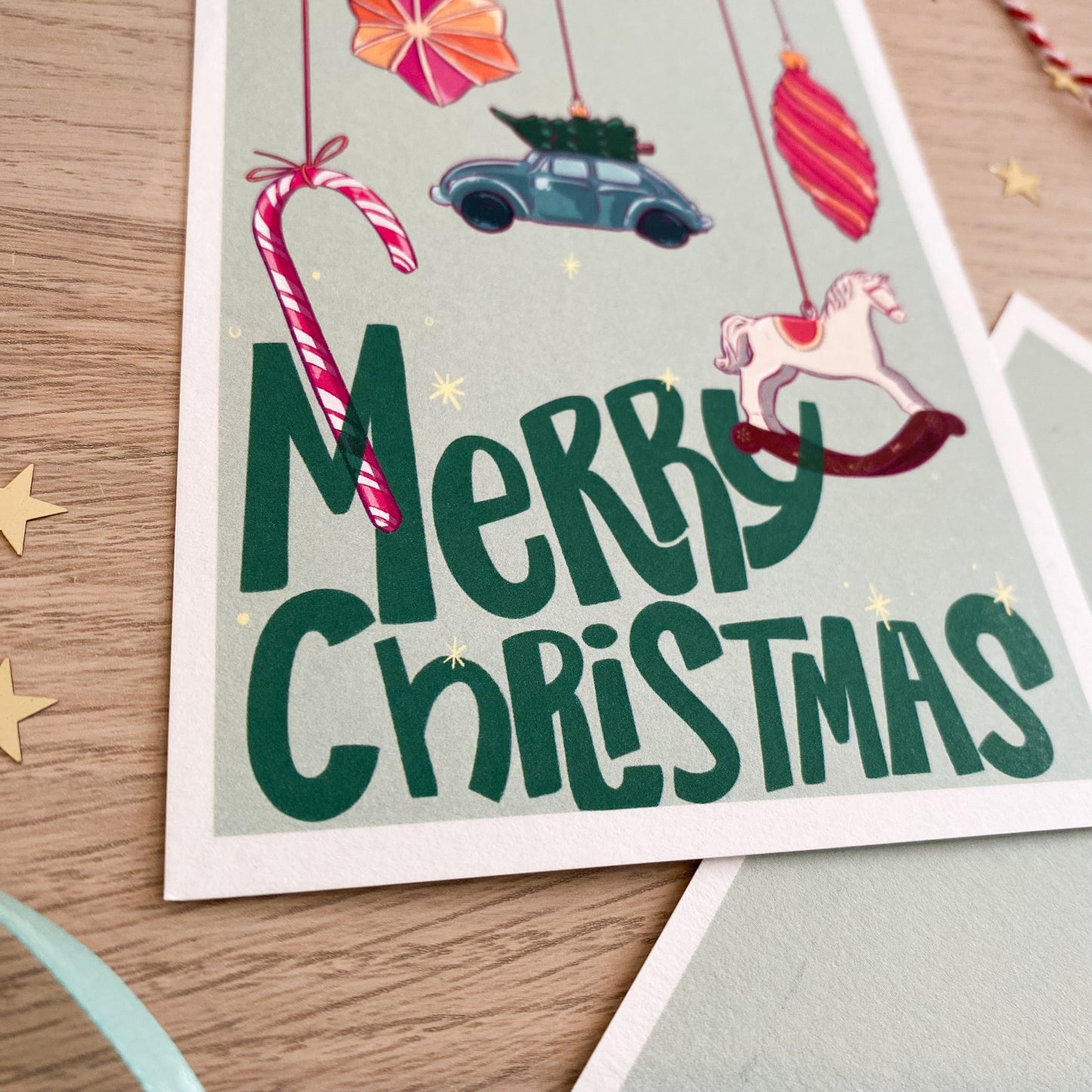 Vintage Christmas  - Christmas card (English Version)