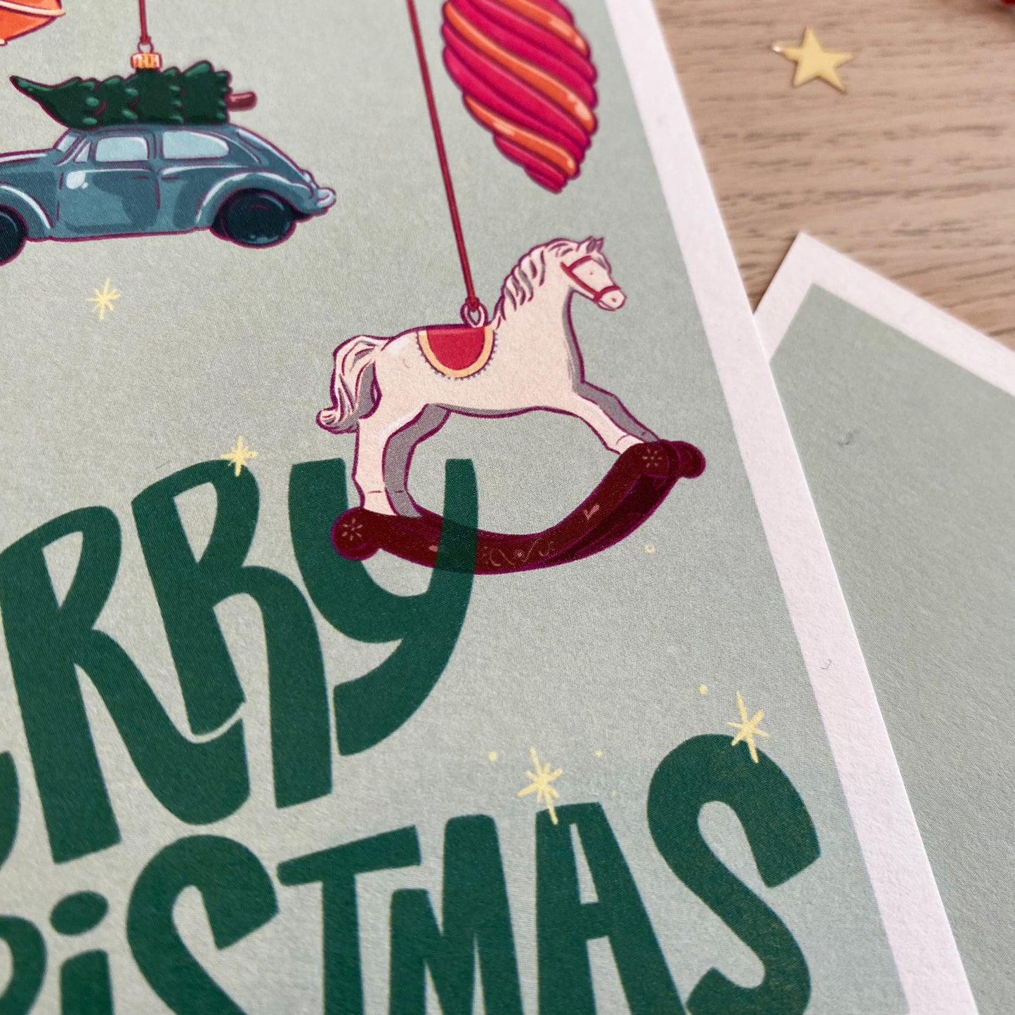 Vintage Christmas  - Christmas card (English Version)