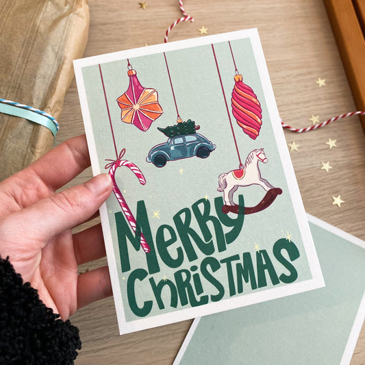 Vintage Christmas  - Christmas card (English Version)