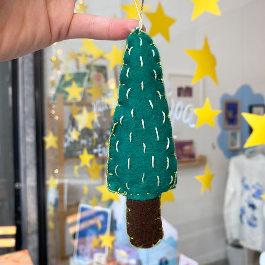 Long tree ! - handmade Christmas ornament