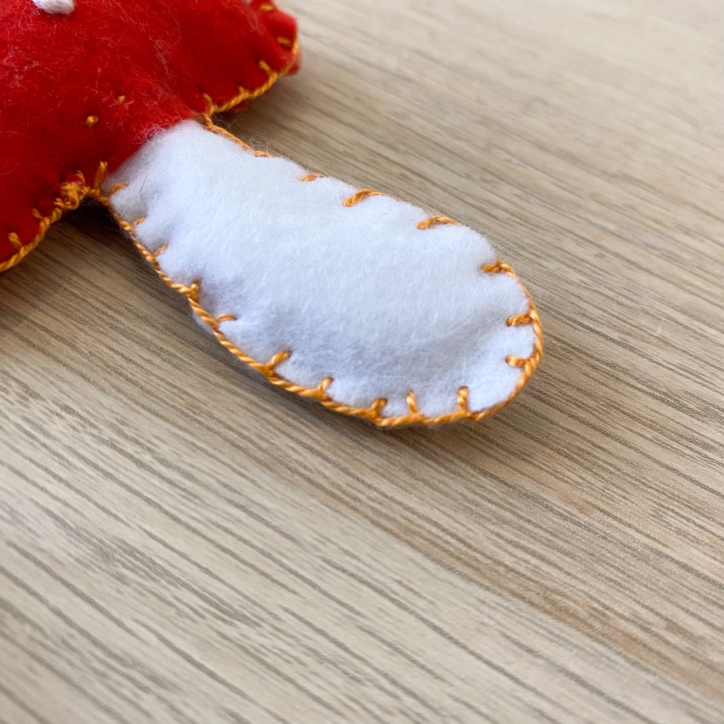 Amanita mushroom ! - handmade Christmas ornament